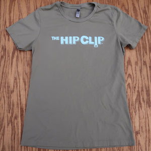 The Hip Clip™ Womens T-Shirt _ Horizontal Chest