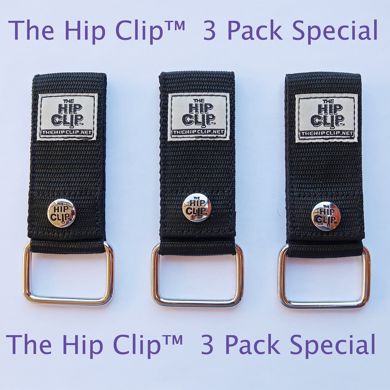 3 PACK   THE HIP CLIP™