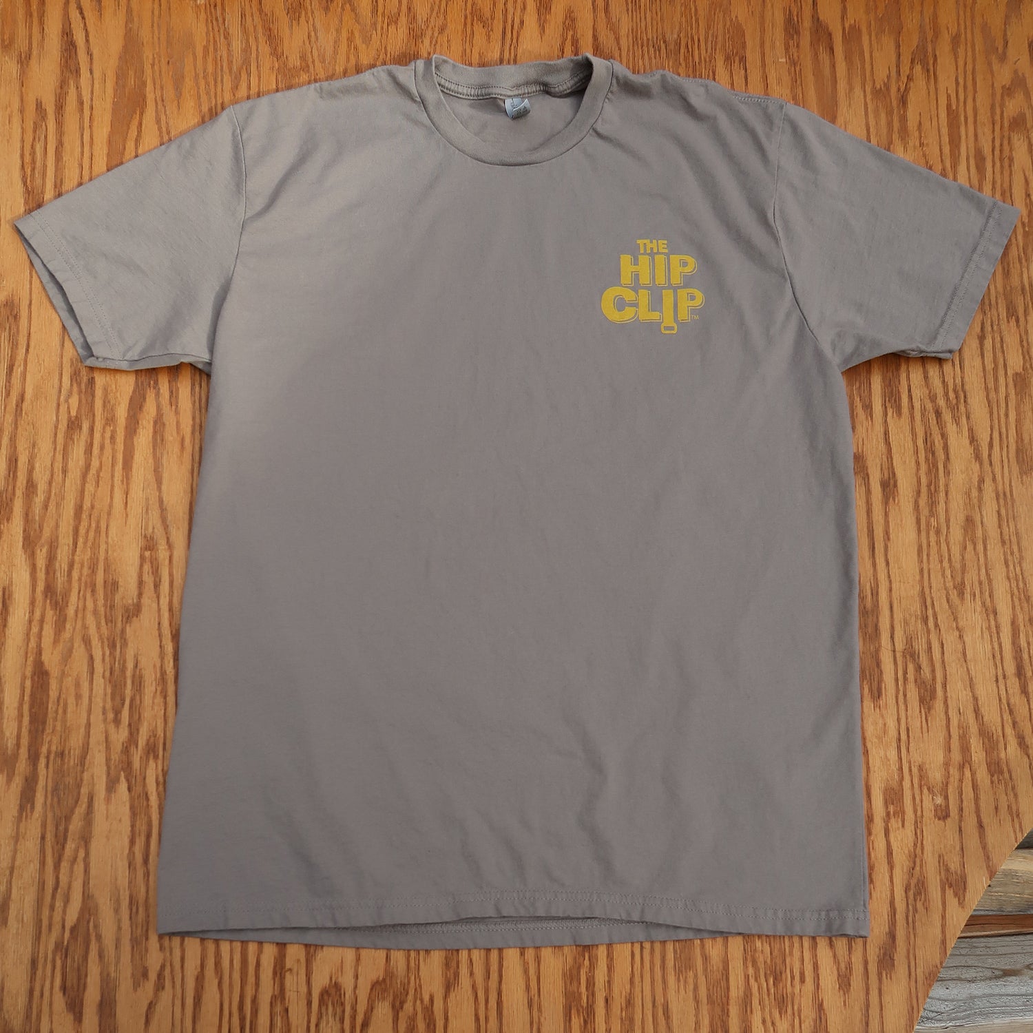 The Hip Clip™ Mens T-Shirt _ Vertical Chest / Horizontal Back